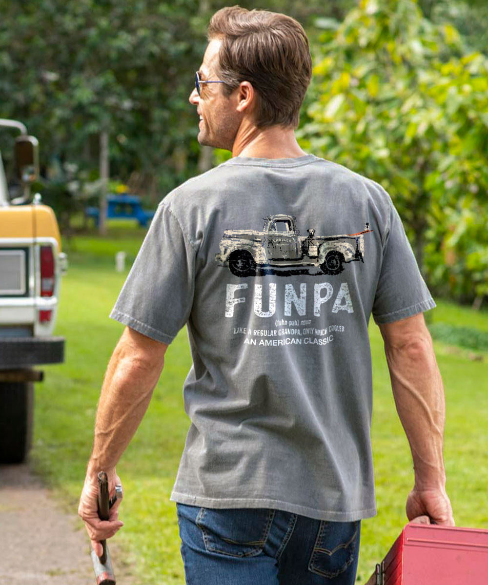 Funpa - Crater Dyed® Short Sleeve Crewneck T-Shirt